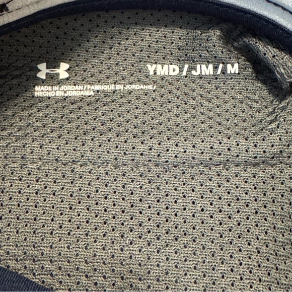 Under Armour Blue Athletic Shorts Classic Style Uniform Shorts Youth Medium - Picture 5 of 7